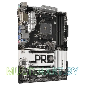 Материнская плата ASRock AB350 PRO4 картинка 3